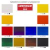 Talens Amsterdam akril festék készlet, 12 db-os