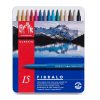 Caran d'Ache Fibralo akvarell filctoll 15 db-os fémdobozban