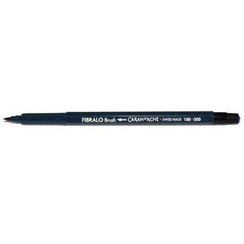 Caran d'Ache Fibralo Brush ecsetfilc színenként, 009 - Fekete