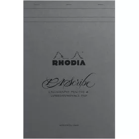   Clairefontaine Rhodia Touch PAScribe kalligráfia tömb A4, szürke