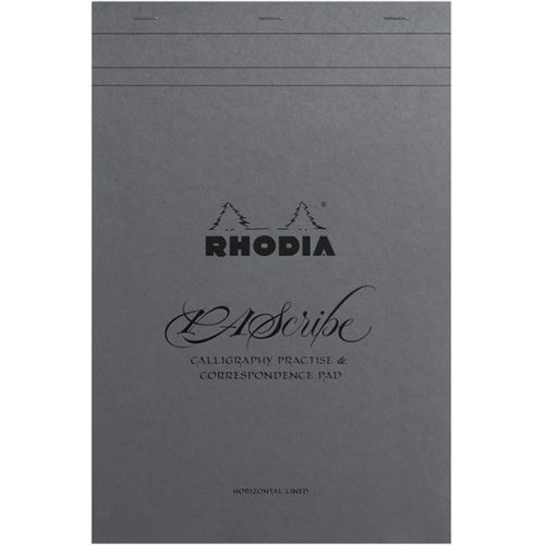 Clairefontaine Rhodia Touch PAScribe kalligráfia tömb A4, szürke