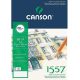 Canson 1557 rajztömb, 180g, 30 lap, 14,8x21 cm (A5)