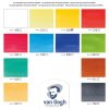 Talens Van Gogh akvarell festék 12 db-os készlet
