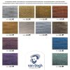 Talens van Gogh akvarellfesték készlet, 12 db-os, metál és irizáló színek