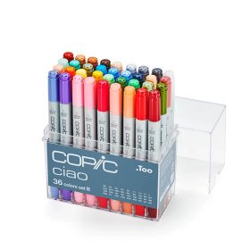   Copic Ciao alkoholos marker, 36 darabos 'B' készlet
