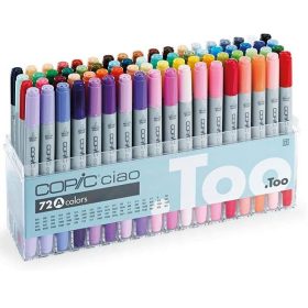 Copic Ciao alkoholos marker, 72 db-os készlet (A)