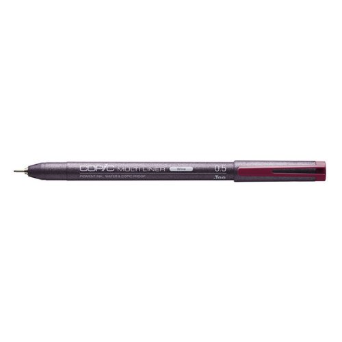 Copic Multiliner Classic tűfilc, vörösbor - több méretben, 0,1 mm