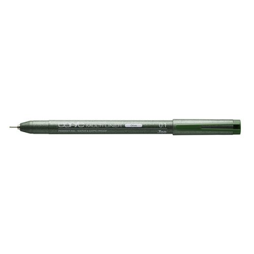 Copic Multiliner Classic tűfilc, olívazöld - több méretben, 0,1 mm