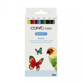   Copic Ciao alkoholos marker készlet, 5+1 db, élénk színek