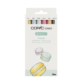   Copic Ciao alkoholos marker készlet, 5+1 db, pasztell árnyalatok