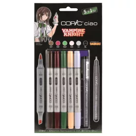 Copic Ciao alkoholos marker készlet, 5+1 db, Vampire Knight