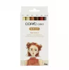 Copic Ciao alkoholos marker készlet, 5+1 db, hajszínek 1.