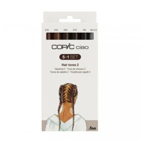 Copic Ciao alkoholos marker készlet, 5+1 db, hajszínek 2.