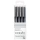 Copic Multiliner tűfilc készlet, 4 db - hideg szürke