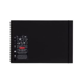 Derwent Black Book fekete lapos A3-as rajztömb