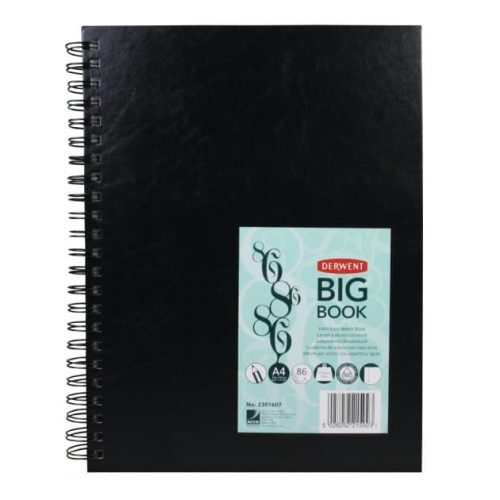 Derwent Big Book keményfedeles A4-es rajztömb