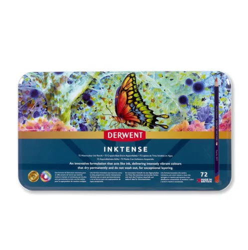 Derwent Inktense akvarell ceruzakészlet 72 db