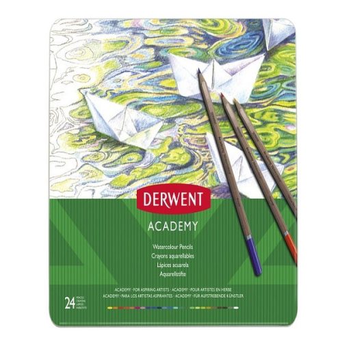 Derwent Academy akvarell ceruzakészlet 24 db-os