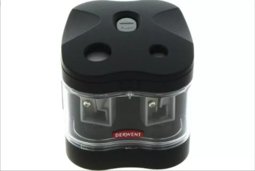 Derwent kétlyukú elemes ceruzahegyező