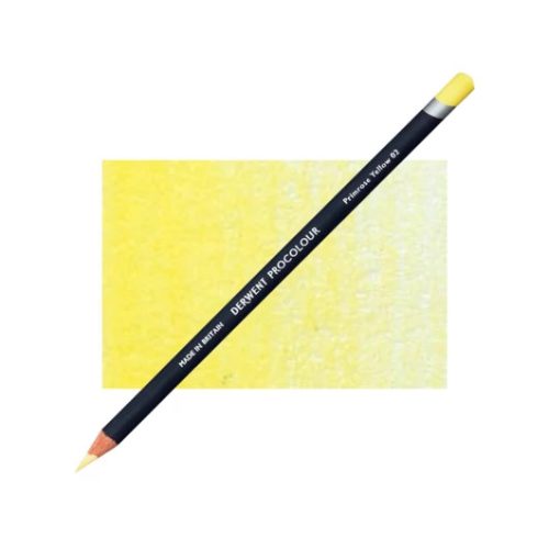 Derwent Procolour színesceruza színenként, 02 - Primrose Yellow (Kankalinsárga)