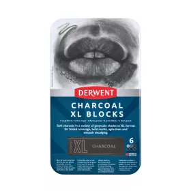 Derwent XL szénkréta  6 db-os készlet