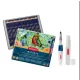 Derwent Inktense akvarell ceruzakészlet - 24 db, vizes ecsettel és spitzer