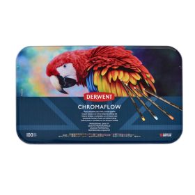 Derwent Chromaflow színes ceruza - 100 darabos készlet