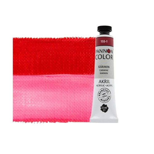 Pannoncolor akrilfesték - 22 ml, 155 - Kármin (1)