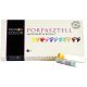 Pannoncolor porpasztell kréta, 12 db-os készlet