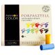 Pannoncolor porpasztell kréta, 12 db-os készlet, feles méret