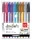 Zebra Doodler'z zselés toll készlet, 10 db - glitter