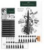 Faber-Castell Pitt vázlat szett - 8+1 db, füzettel