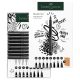 Faber-Castell Pitt vázlat szett - 8+1 db, füzettel