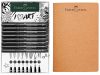 Faber-Castell Pitt vázlat szett - 8+1 db, füzettel