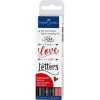 Faber-Castell PITT szépírás/kalligráfia "Unique" filc készlet 6 db