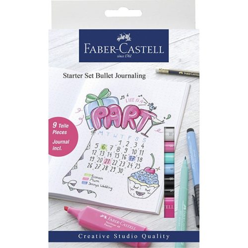 Faber-Castell Bullet Journal kezdőkészlet, 9 db-os