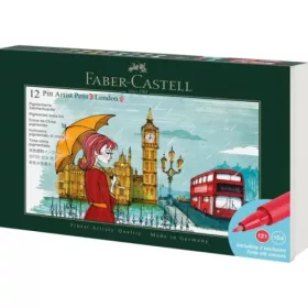 Faber-Castell Pitt Artist ecsetfilc készlet, 12 db - London