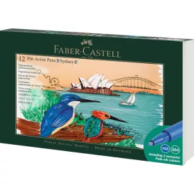 Faber-Castell Pitt Artist ecsetfilc készlet, 12 db - Sydney