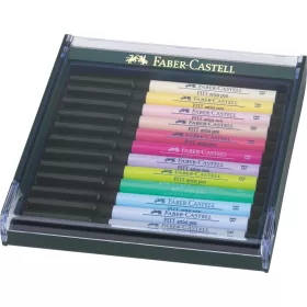 Faber-Castell ecsetfilc készlet 12 db-os, Pasztel színek