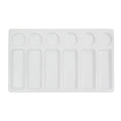 Daler-Rowney porcelán paletta 6+6 részes