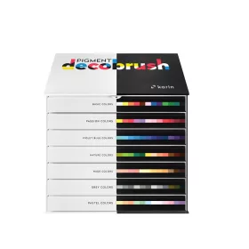 Karin Pigment Decobrush ecsetfilc 84 db-os Master készlet