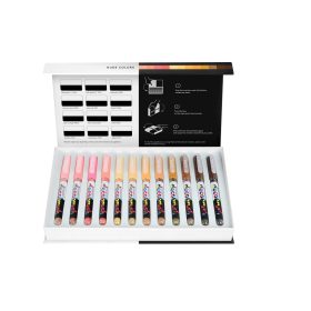   Karin Pigment Decobrush ecsetfilc 12db-os készlet - Nude színek