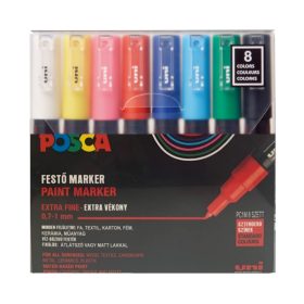 Uni Posca dekormarker készlet (PC-1M) - 8 darab