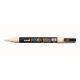 Uni Posca dekormarker - 0,9-1,3 mm hegyvastagság (PC-3M), Bézs