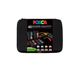 UNI Posca dekormarker készlet - 40 db