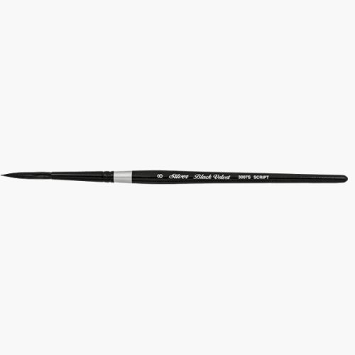 Silver Brush Black Velvet, betűíró ecset, 4