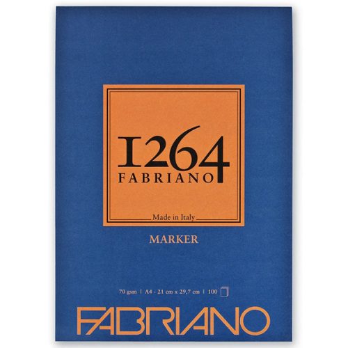 Fabriano 1264 marker papírtömb - több méretben, 21x29,7 cm (A4)