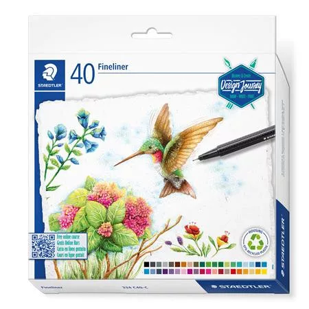 Staedtler Triplus tűfilc készlet 40 db-os 