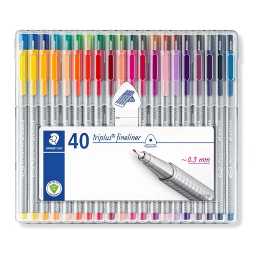 Staedtler Triplus tűfilc készlet 40 db-os