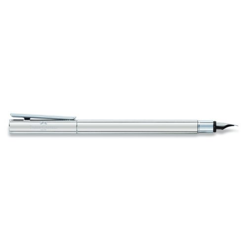 Faber-Castell Neo Slim rozsdamentes acél töltőtoll - Fényes, F